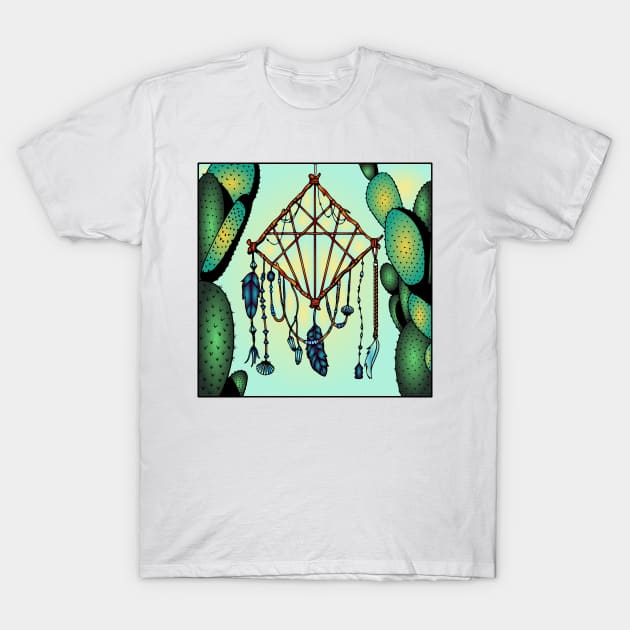 Dreamcatcher 96 (Style:1) T-Shirt by luminousstore